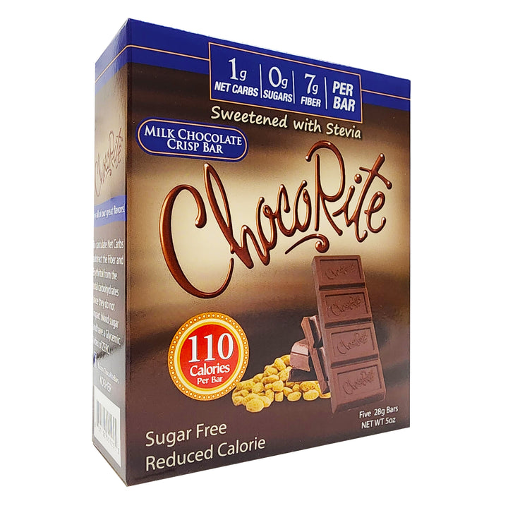 ChocoRite Sugar Free Milk Chocolate Crisp Bar