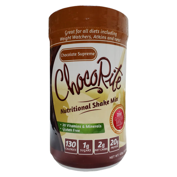 ChocoRite Protein Shake Mix Chocolate Supreme ChocoRite Protein Shake Mix Chocolate Supreme
