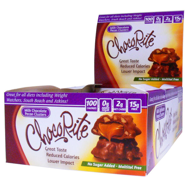ChocoRite Milk Chocolate Pecan Clusters Box of 16 ChocoRite Milk Chocolate Pecan Clusters Box of 16