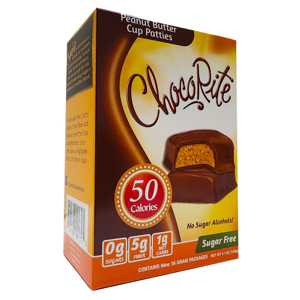 ChocoRite Peanut Butter Cup Patties Box of 9