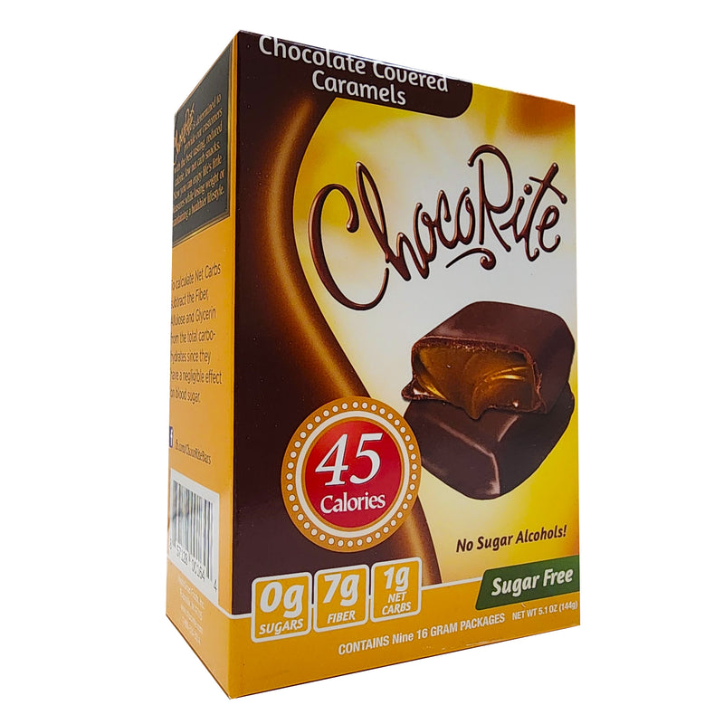 ChocoRite Chocolate Covered Caramels Box of 9