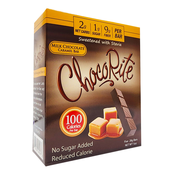 ChocoRite Sugar Free Milk Chocolate Caramel Bar