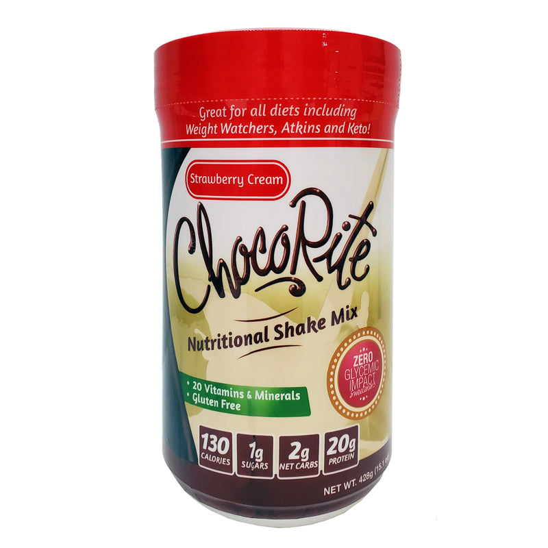 ChocoRite Protein Shake Mix Strawberry Cream