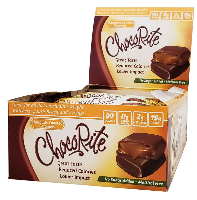 ChocoRite Chocolate Covered Caramels Box of 16